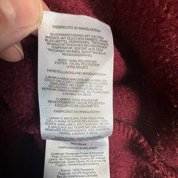 Columbia Red Half-Zip Fleece Pullover – Men’s XL – Outdoor Warm - Picture 4 of 5